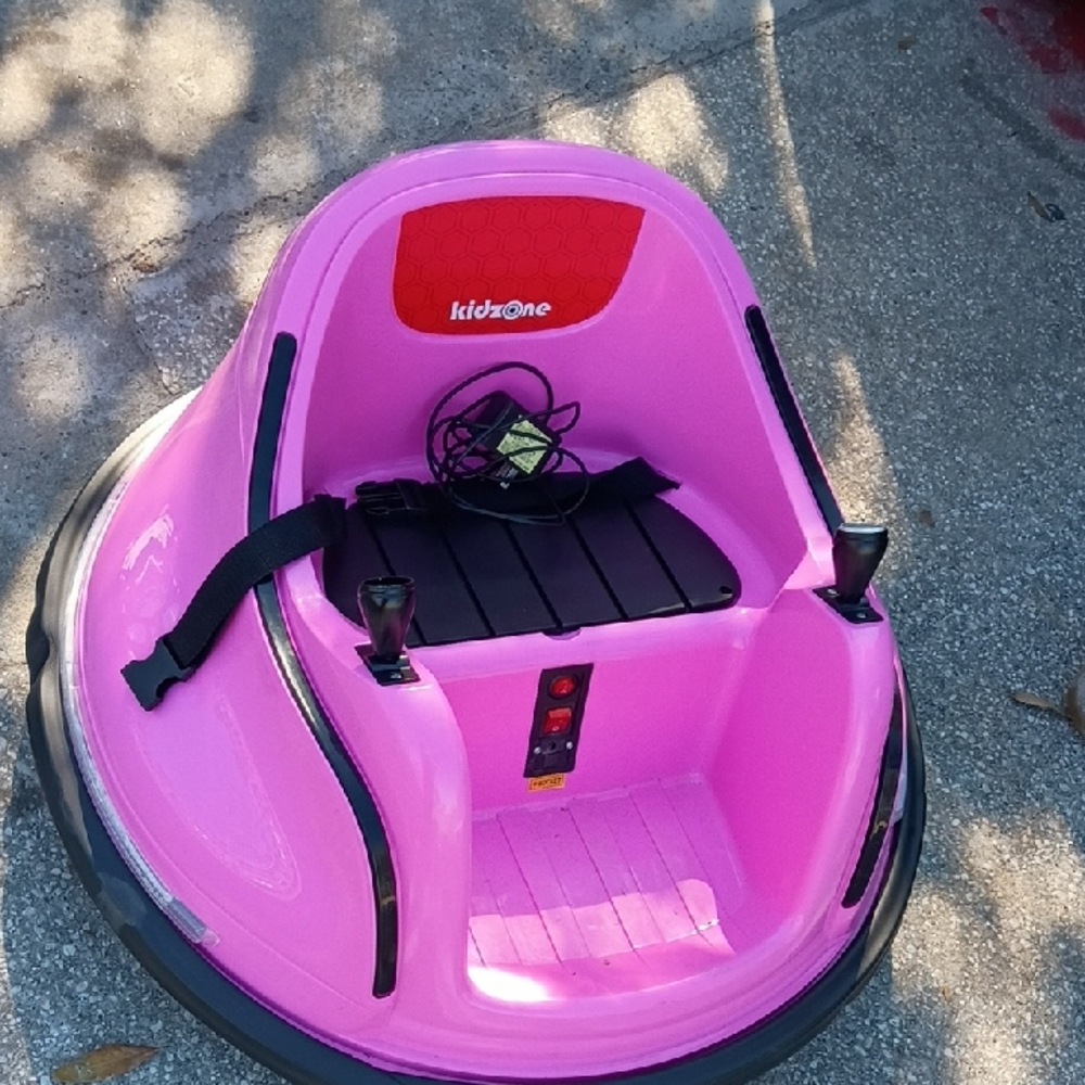 Pink Kidzone Bumper Car
